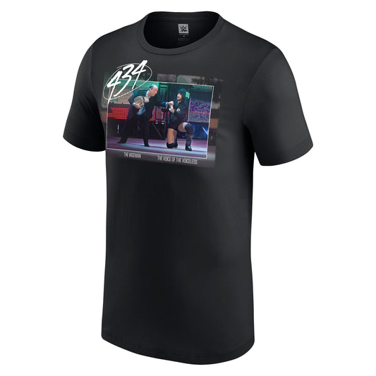 Men's Black Paul Heyman & CM Punk T-Shirt