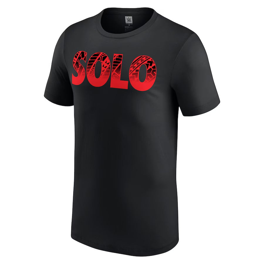 Men's Black Solo Sikoa T-Shirt