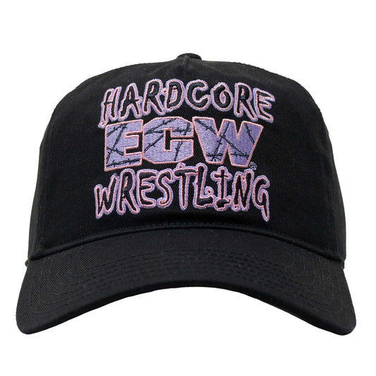Men's Ripple Junction Black ECW Hardcore Adjustable Hat