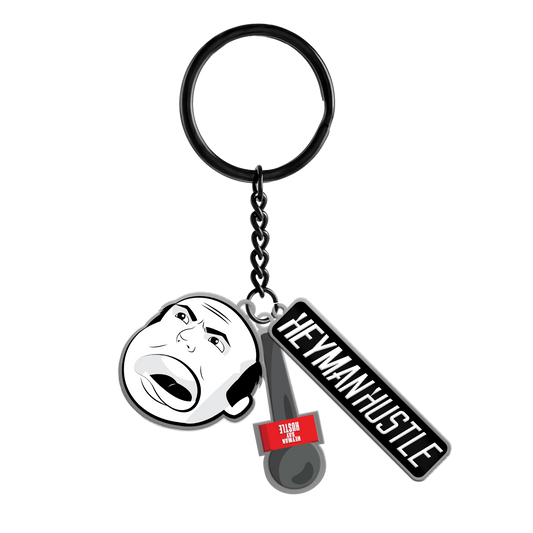 Paul Heyman/"Heyman Hustle" Keychain