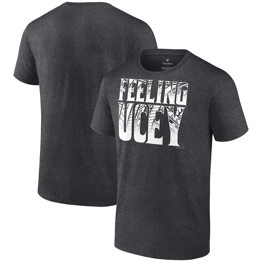 Men's Fanatics Branded Charcoal The Bloodline Feeling Ucey T-Shirt